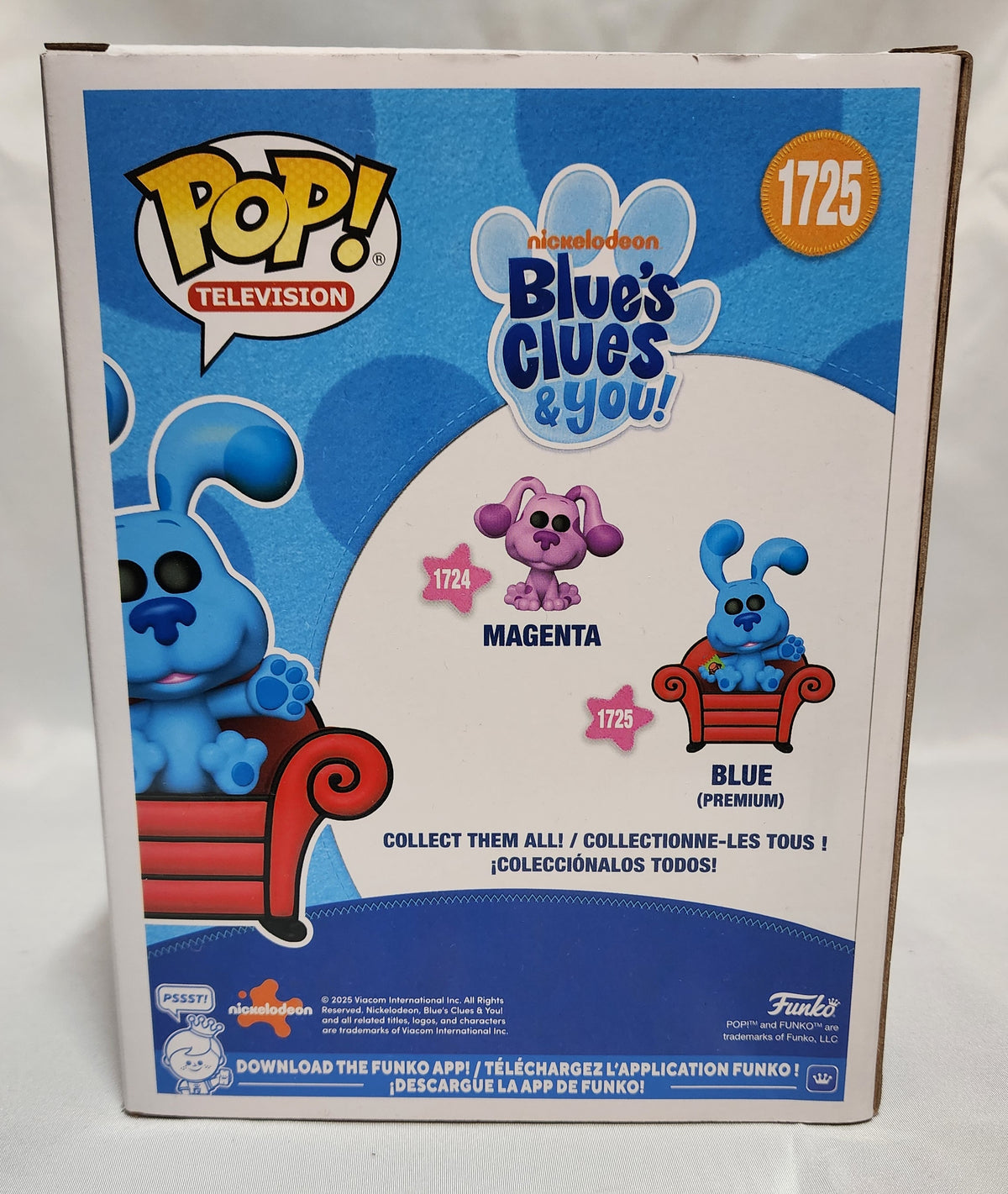 Pop Television Nickelodeon Blue's Clues and You Blue #1725 (Not Mint)