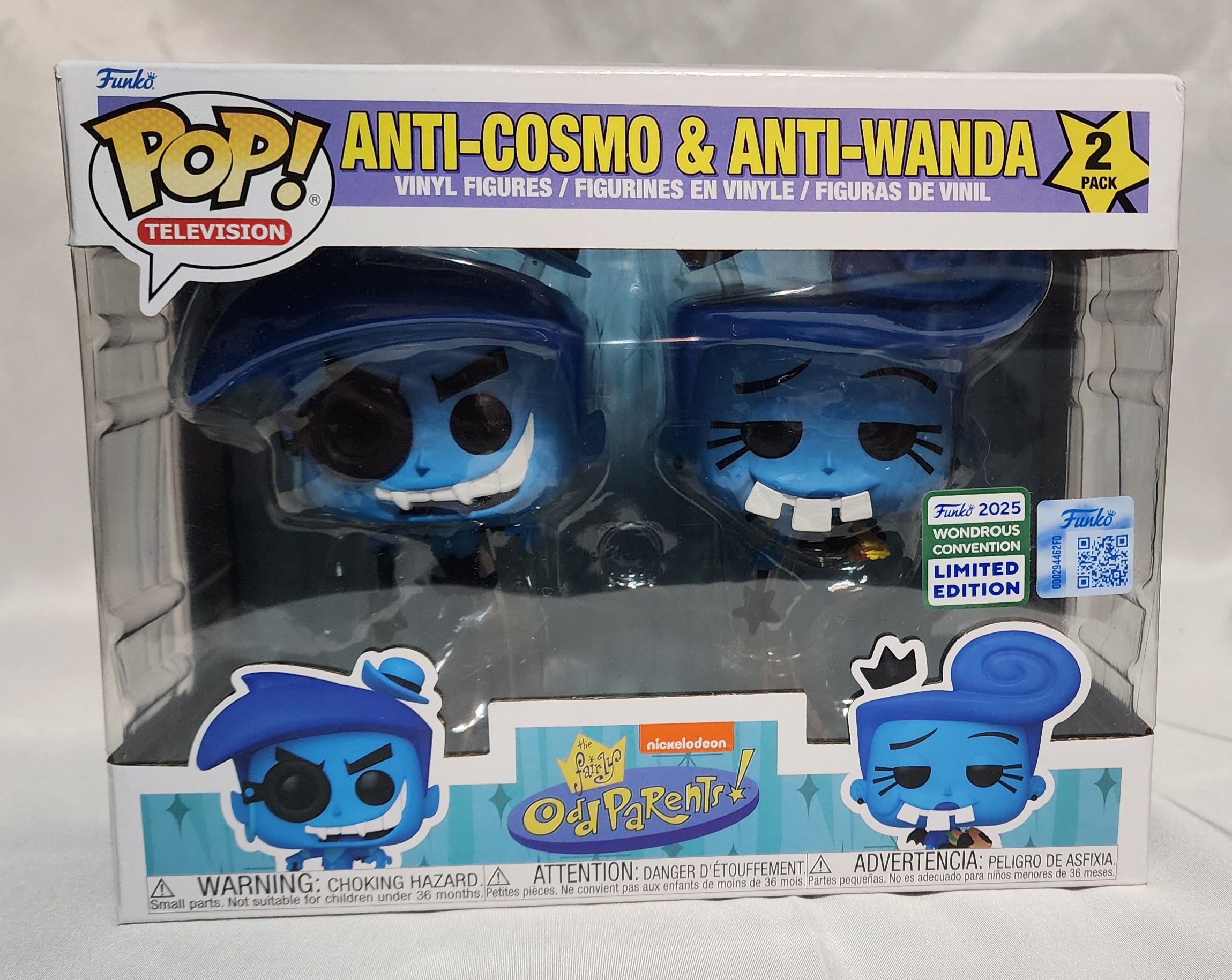 Pop Television Anti-Cosmo & Anti-Wanda 2 Pack 2025 Wondrous Convention Limited Edition