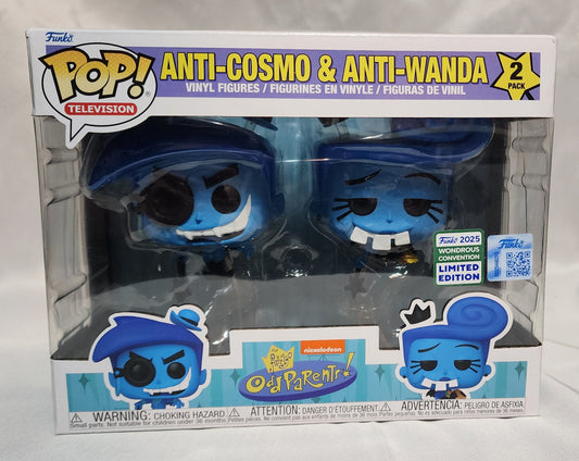 Pop Television Anti-Cosmo & Anti-Wanda 2 Pack 2025 Wondrous Convention Limited Edition