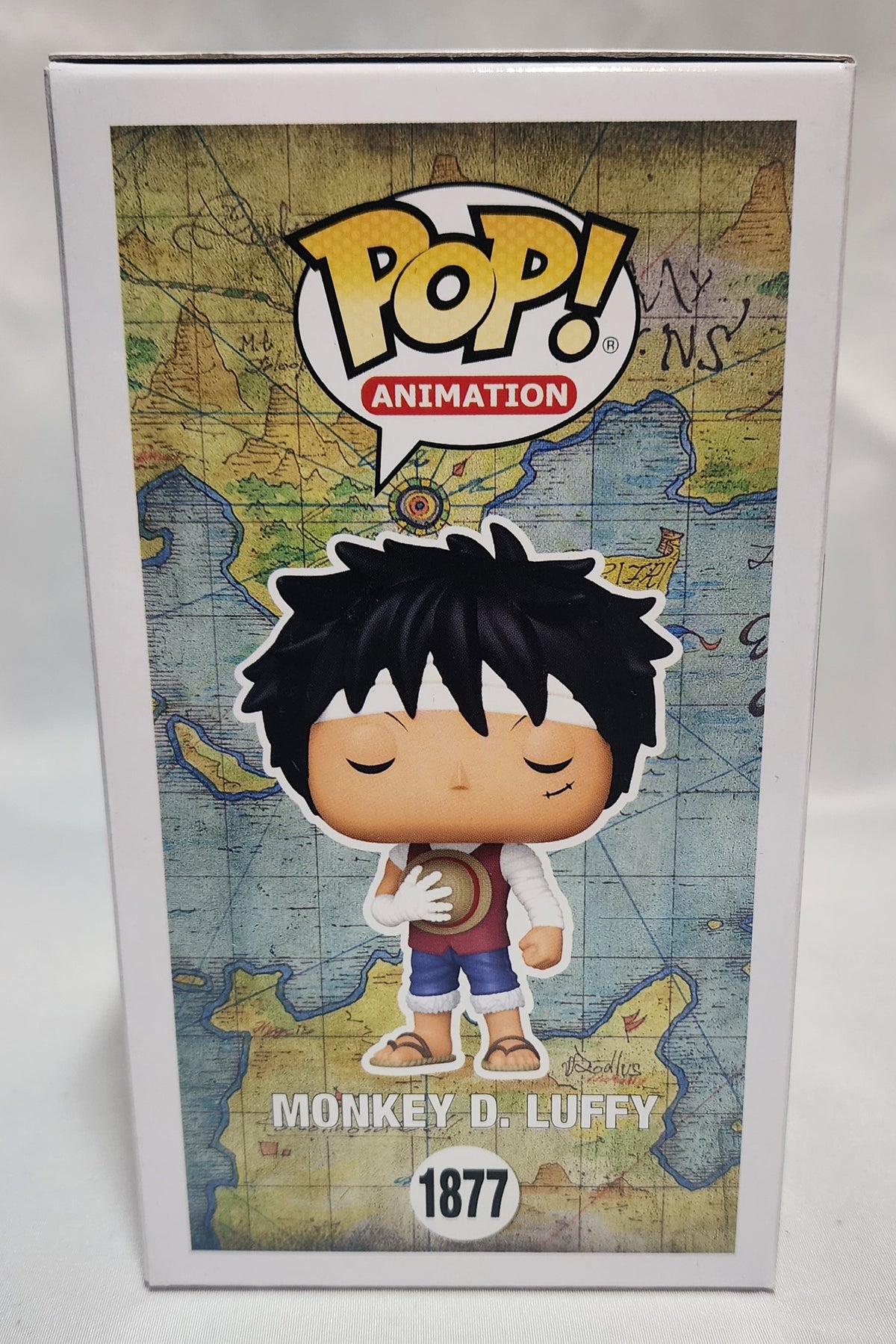 Pop Animation One Piece Monkey D. Luffy #1877 CCXPMX 2025 Limited Edition Signed