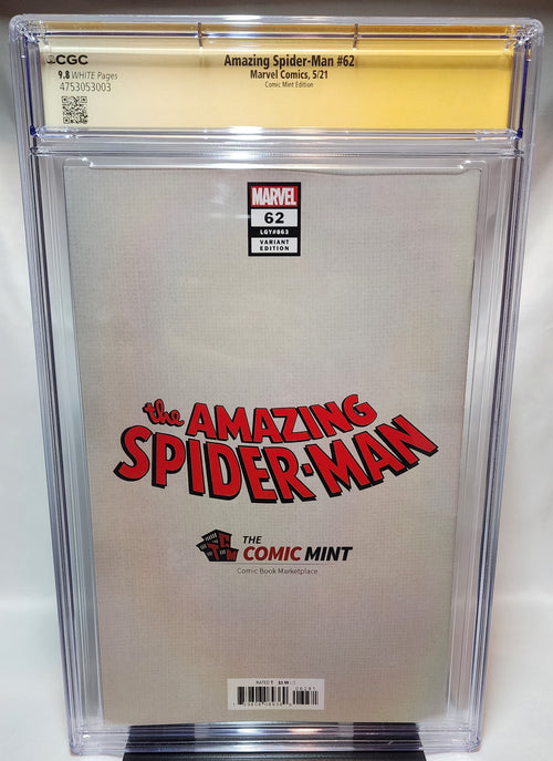Amazing Spider-Man #62 CGC 9.8 Signature Series Signed