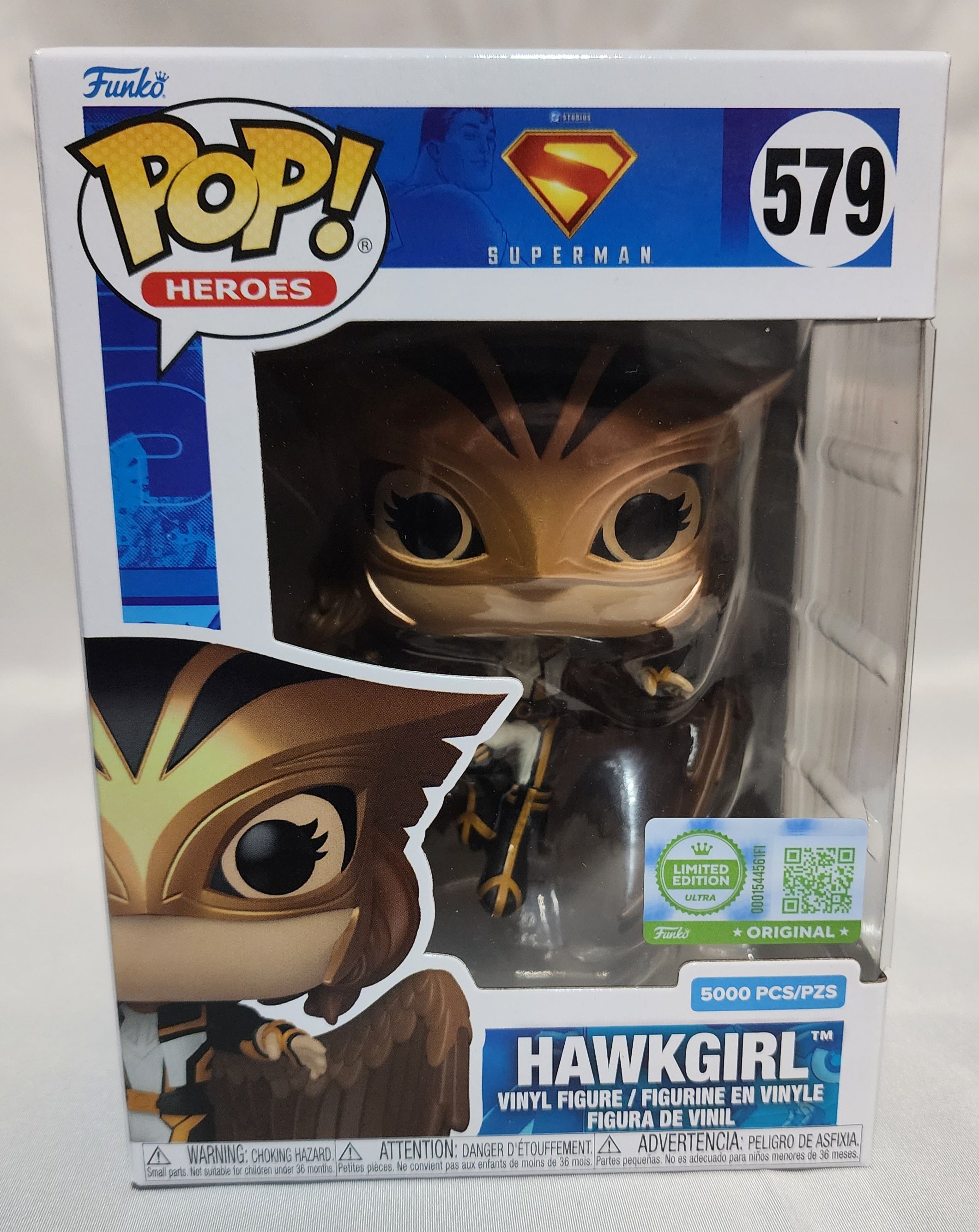 Pop Heroes Superman Hawkgirl #579 Ultra Limited Edition