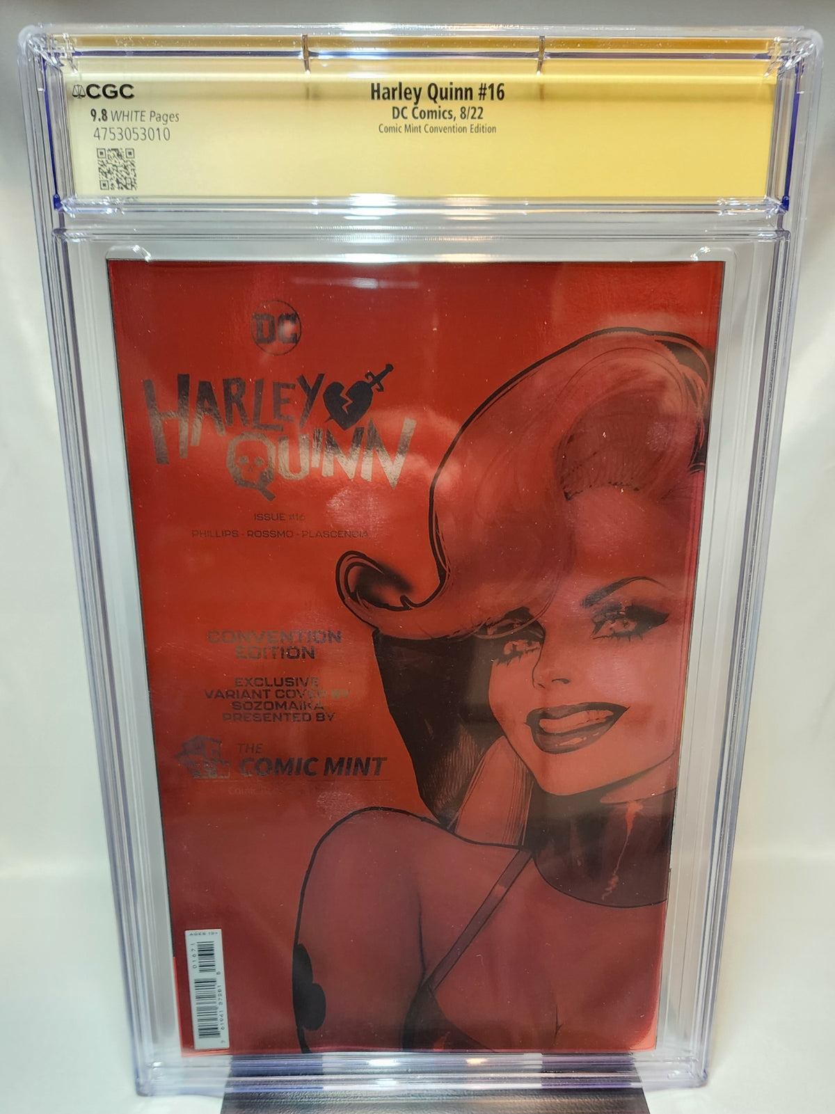 Harley Quinn #16 CGC 9.8 Signature Series Signed