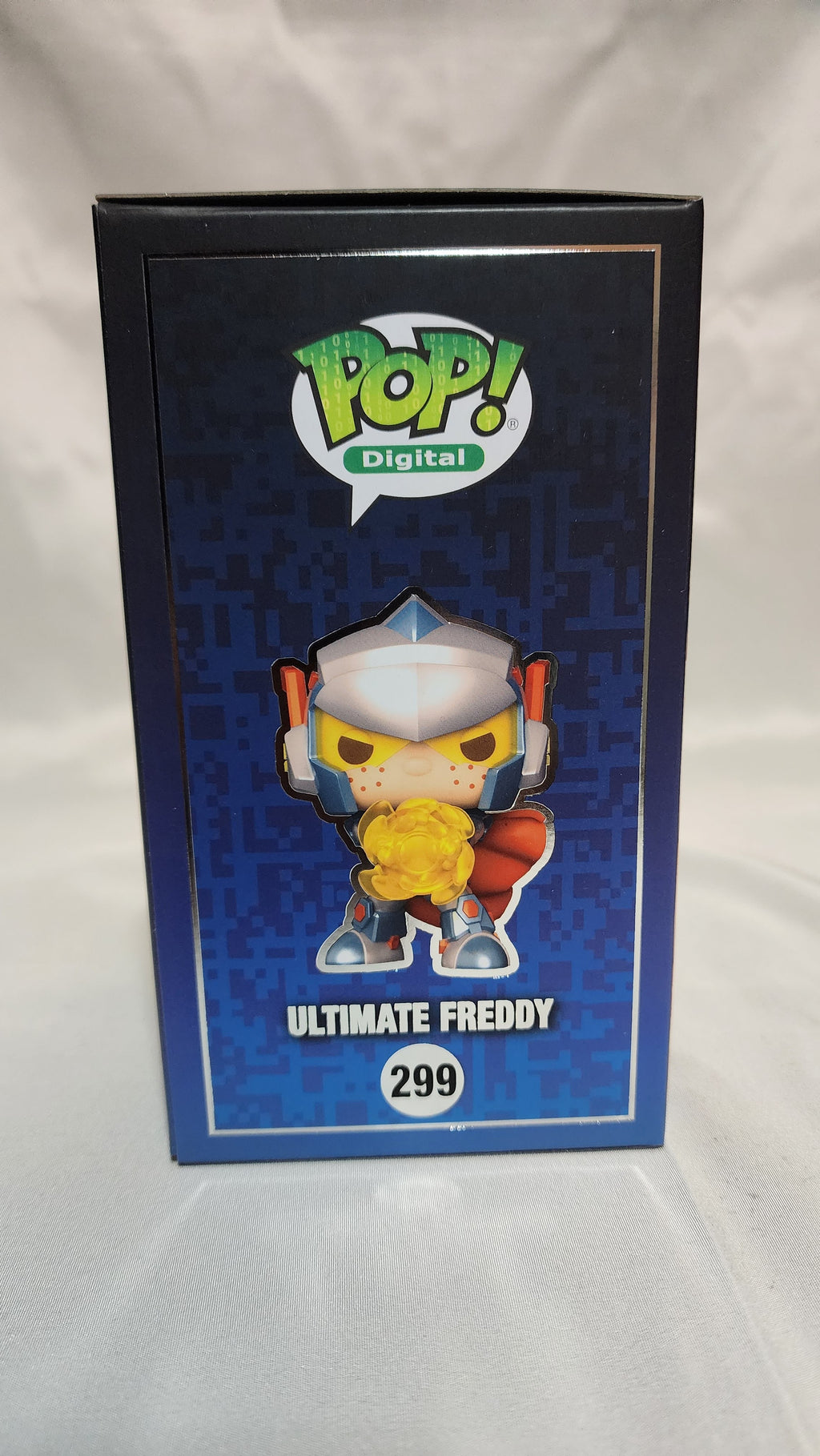 Pop Digital Funime And Cosplay Ultimate Freddy #299 Metallic NFT Limited Edition