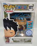 Pop Animation One Piece Monkey D. Luffy #1877 CCXPMX 2025 Limited Edition Signed
