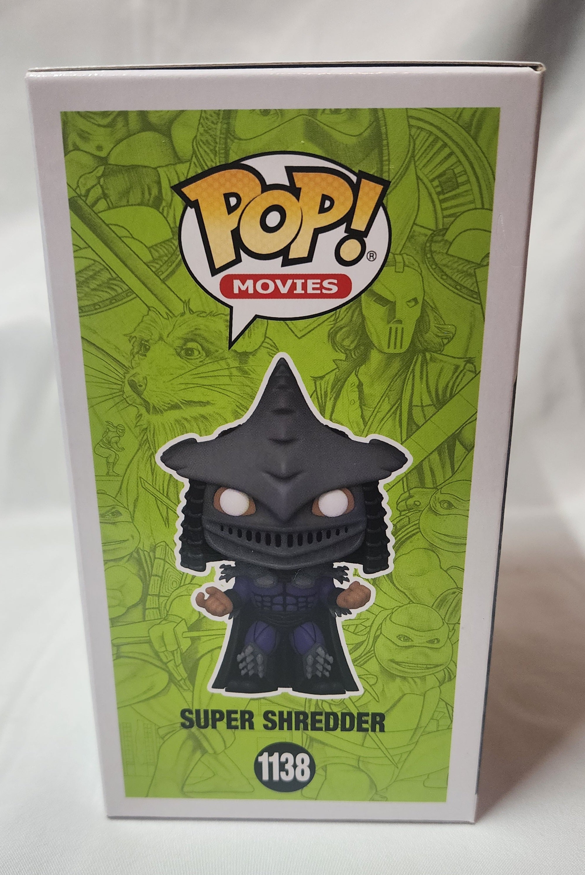 Pop Movies Teenage Mutant Ninja Turtles Super Shredder #1138 Signed