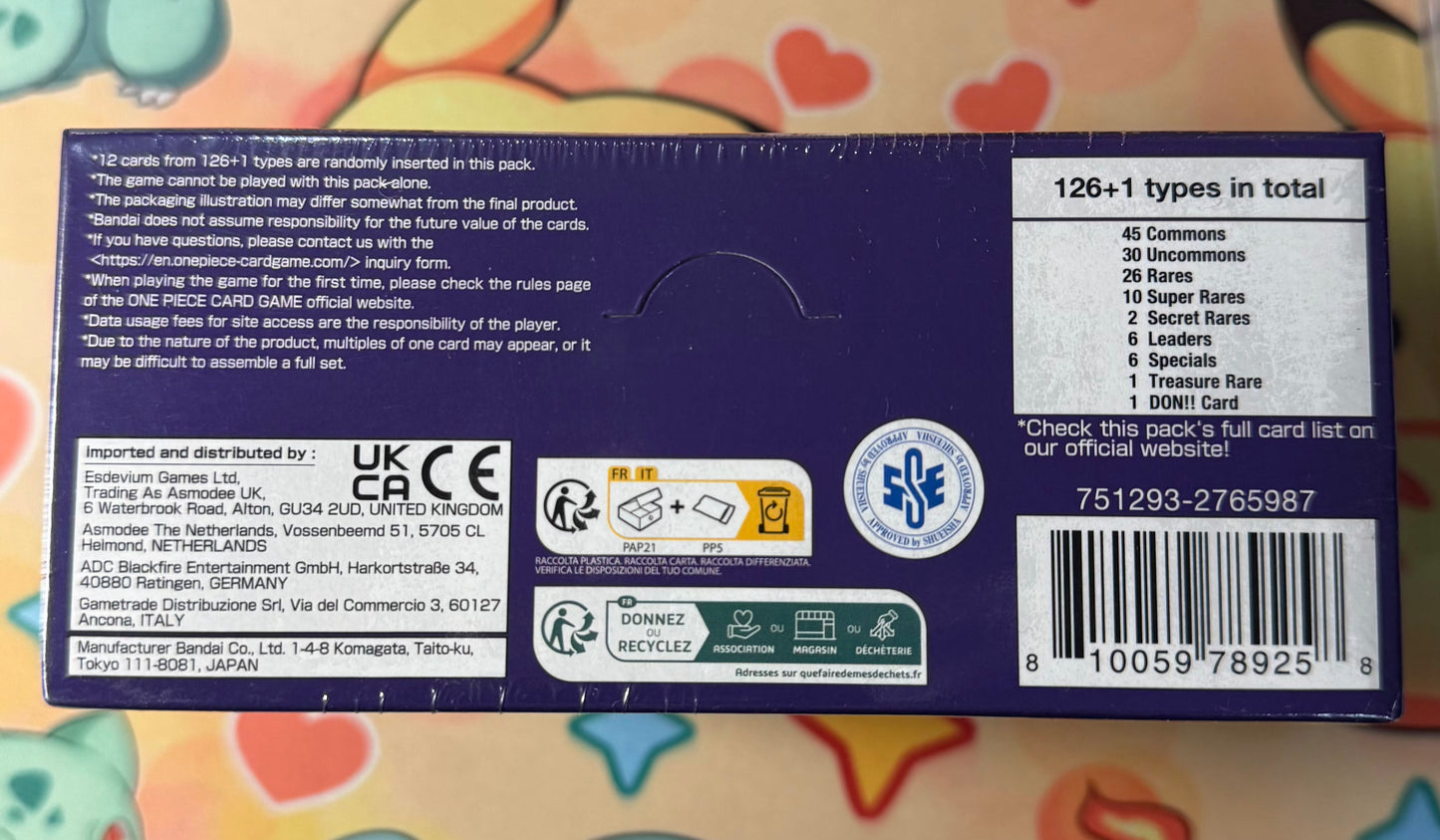 One Piece OP-10 Royal Blood Booster Box Sealed