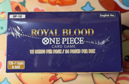 One Piece OP-10 Royal Blood Booster Box Sealed