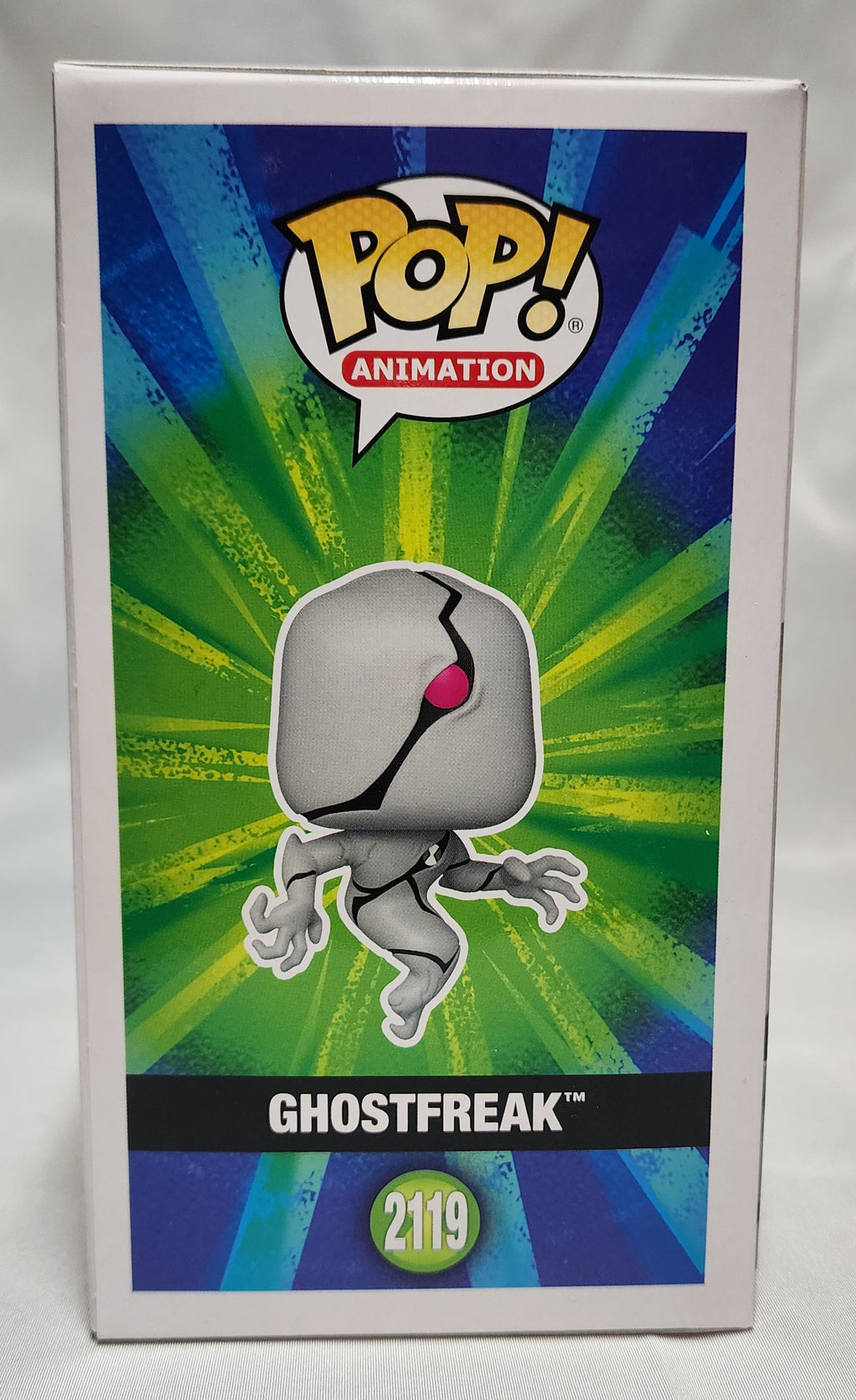 Funko Pop Animation Ben 10 Ghostfreak #2119 2025 Fall Convention