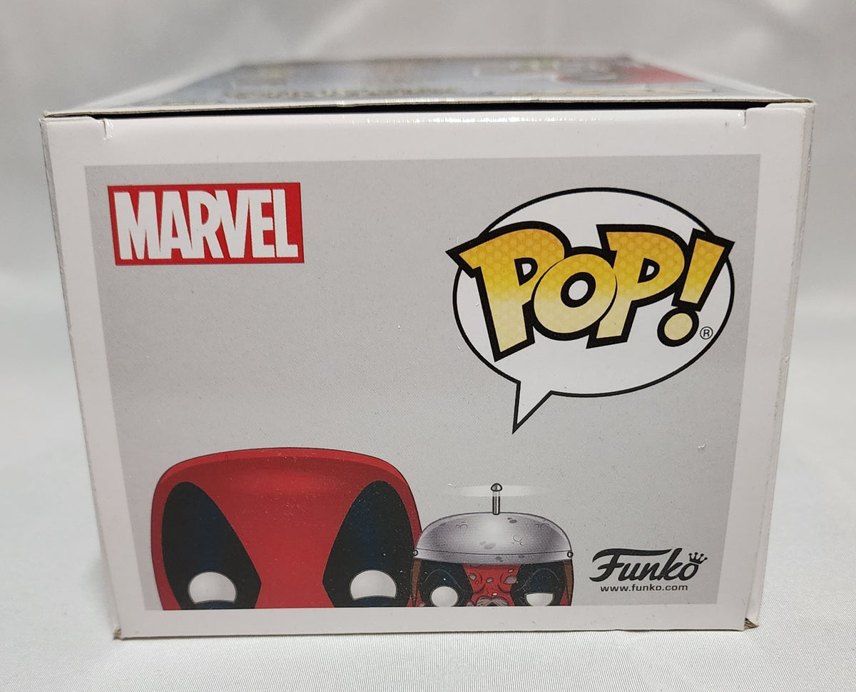 Pop Marvel Zombies Deadpool With Headpool #667 Exclusive Marvel Collection Corps Signed
