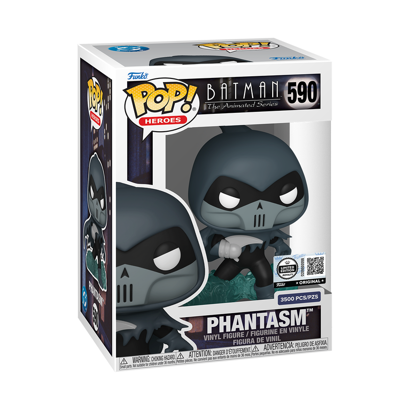 Pop! Heroes Batman The Animated Series  Phantasm #590 Funko Pop! Limited Edition
