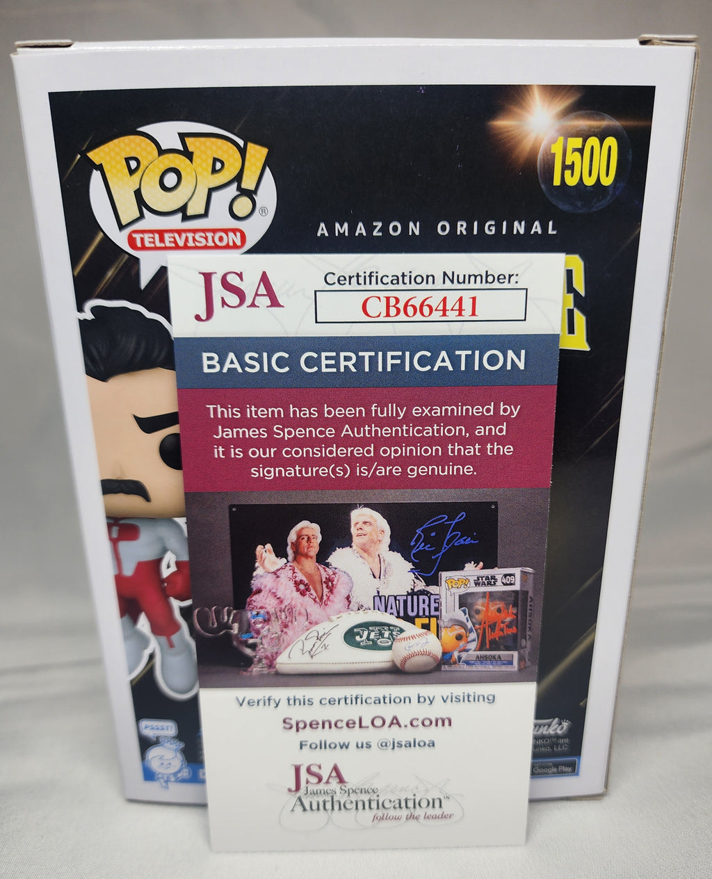 Pop Television Invincible Omni-Man #1500 Signed