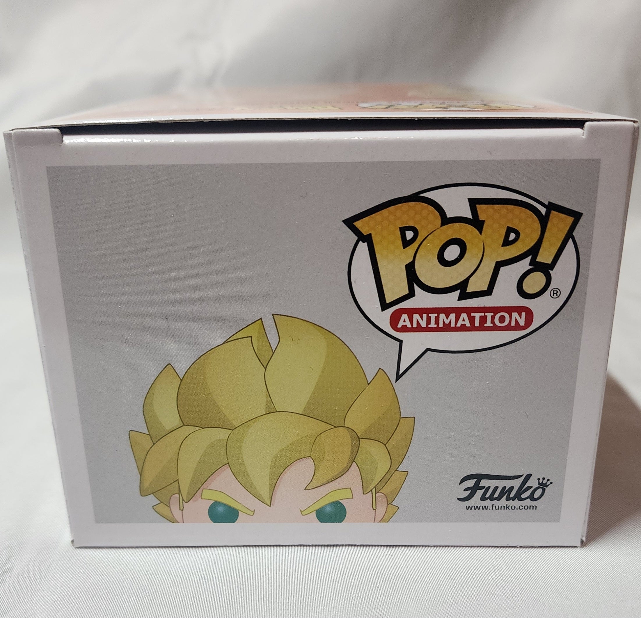 Pop Animation Dragon Ball Z Super Saiyan Goku #860 Signed