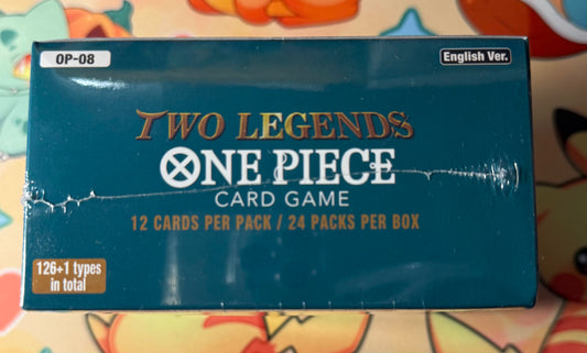 One Piece OP-08 Two Legends Booster Box Sealed