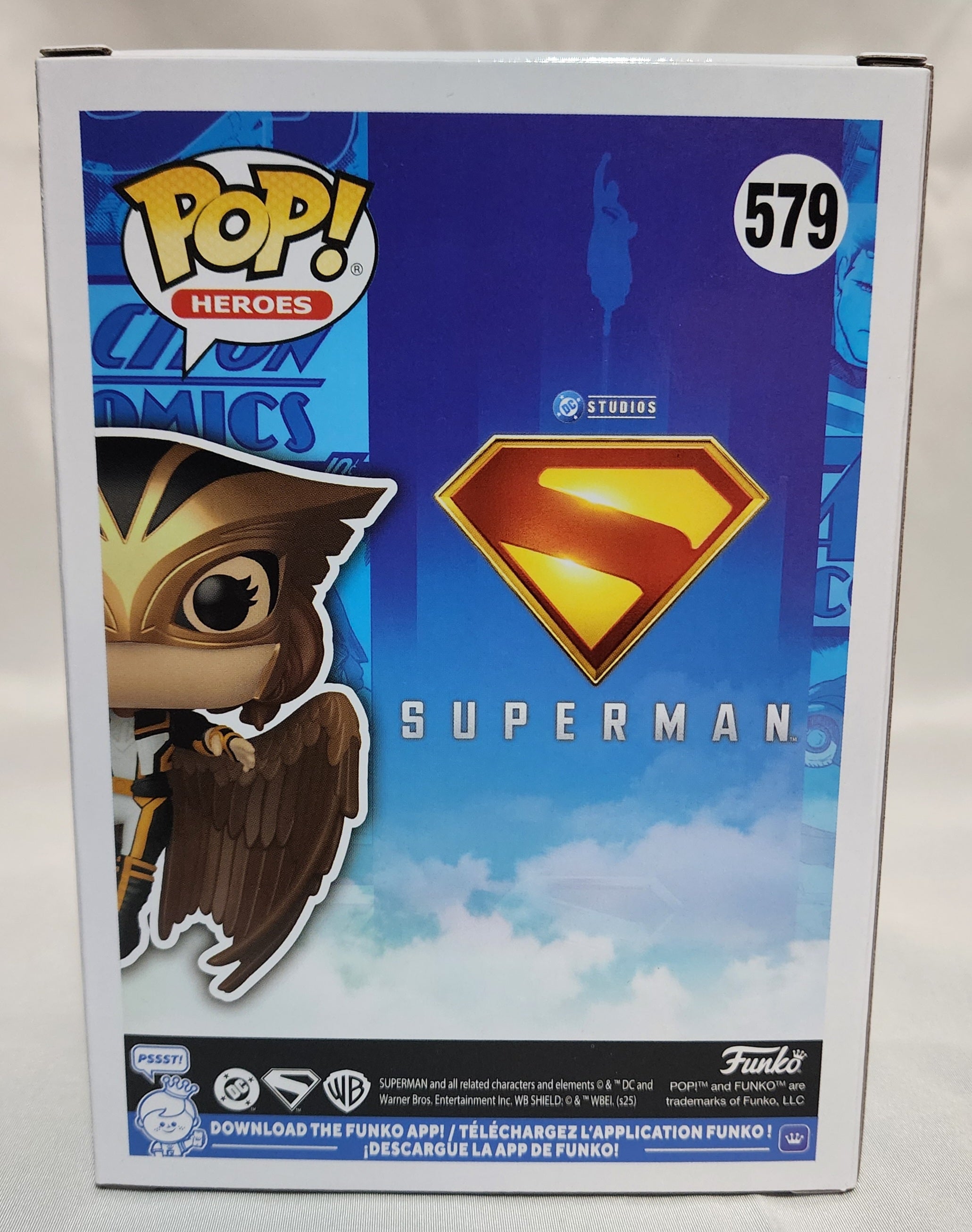 Pop Heroes Superman Hawkgirl #579 Ultra Limited Edition