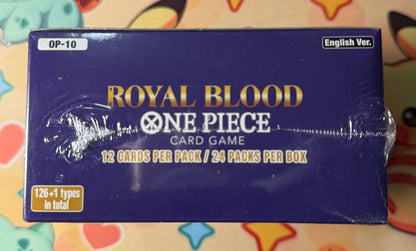 One Piece OP-10 Royal Blood Booster Box Sealed