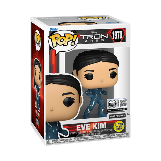 Pop! Disney Tron Ares Eve Kim #1970 Funko Pop! Glow In The Dark Limited Edition