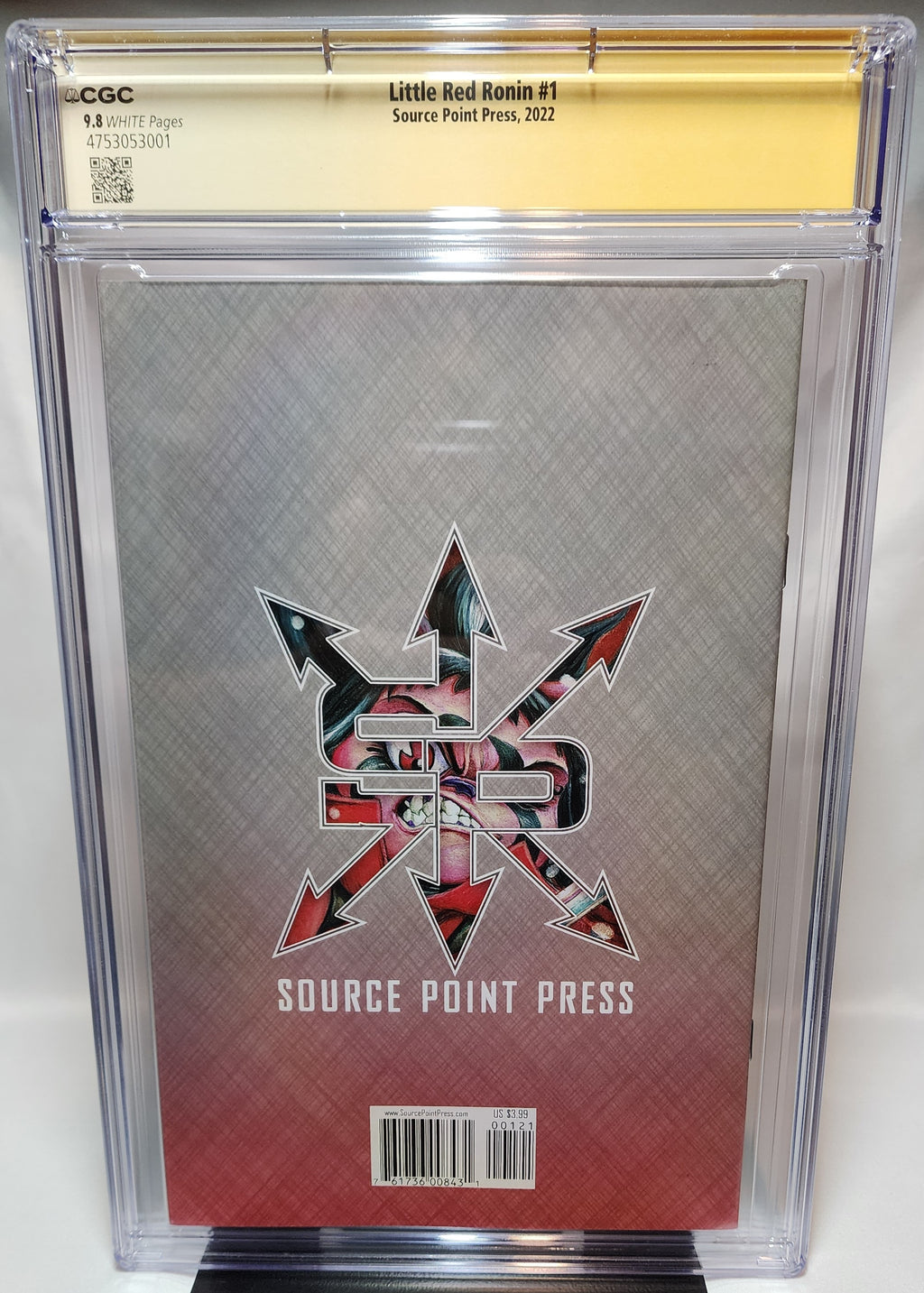 Little Red Ronin #1 CGC 9.8 Signature Series Signed