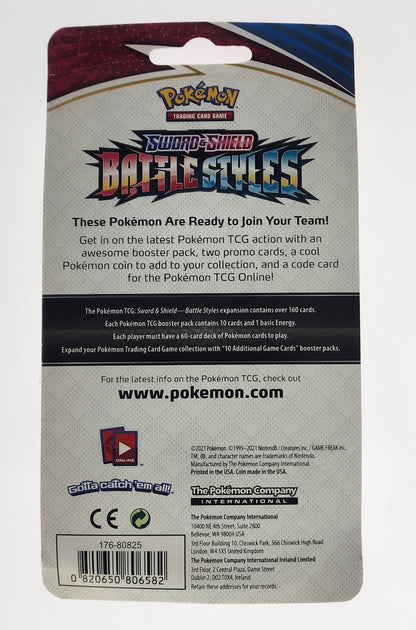 POKEMON TCG: SWORD & SHIELD BATTLE STYLES BLISTER PACK