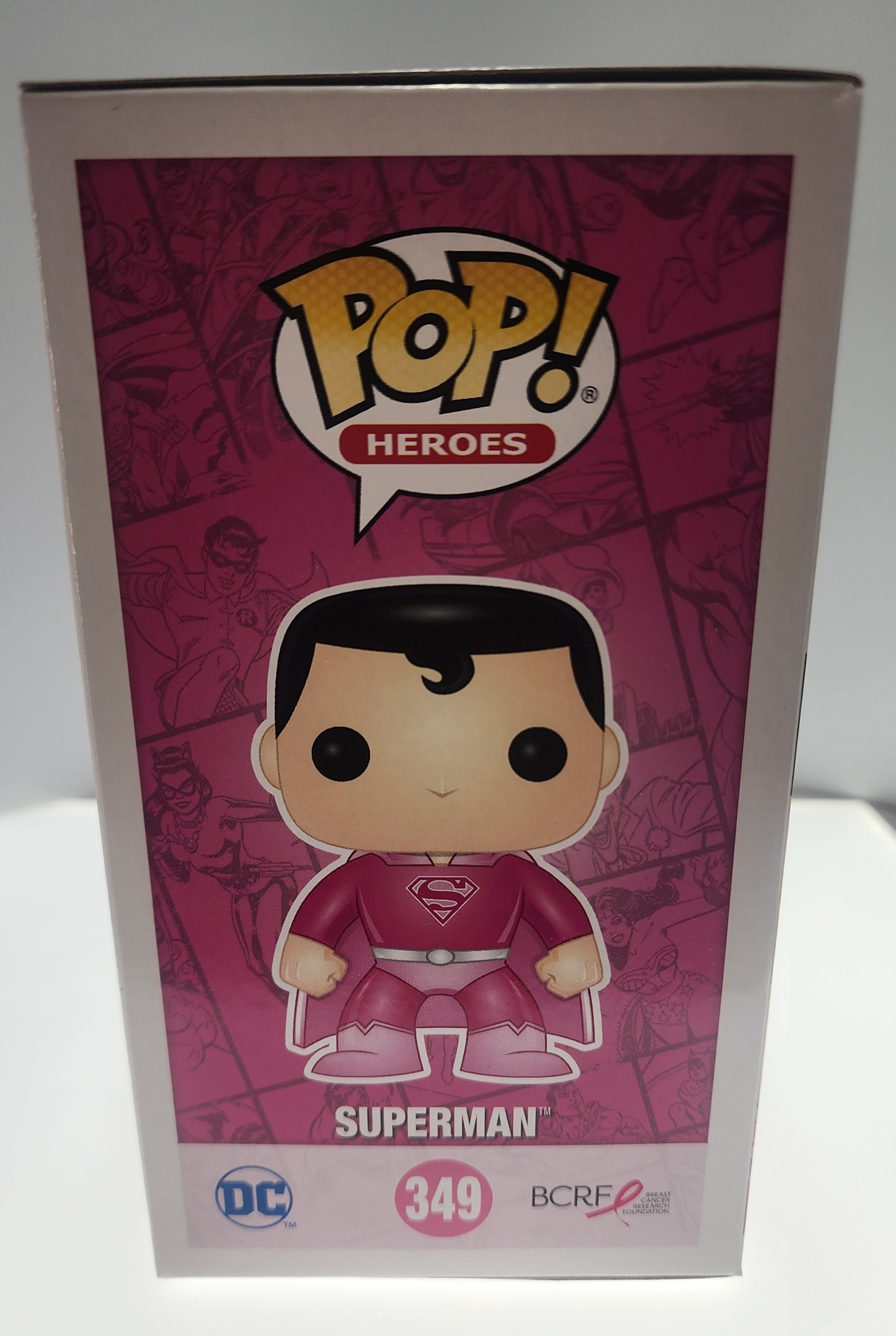 POP HEROES DC COMICS SUPERMAN #349 VINYL FIGURE