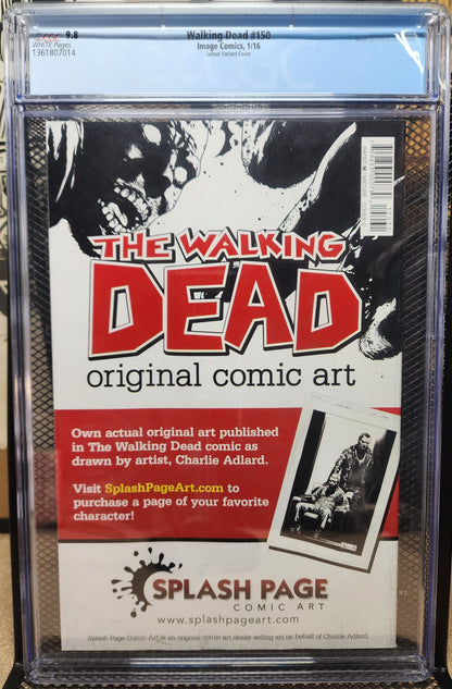 THE WALKING DEAD #150 CGC 9.8